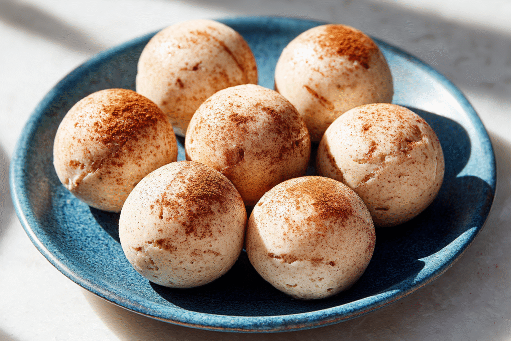 Cinnamon Almond Butter Fat Bombs