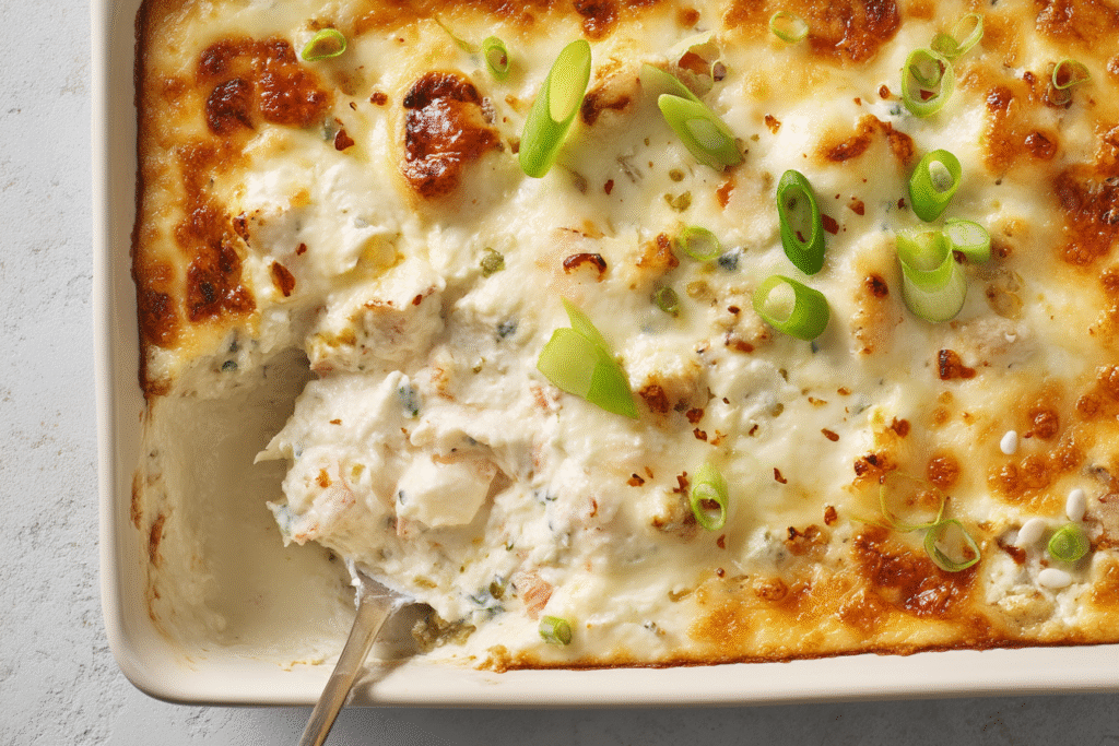 Crab Rangoon Dinner Casserole