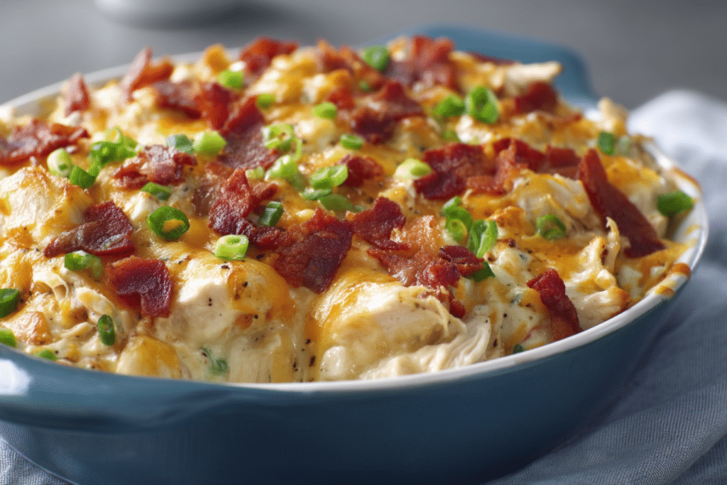 Low Carb Crack Chicken Casserole Recipe