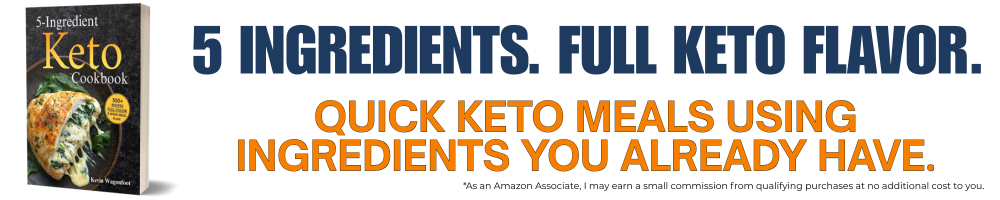 5 ingredient keto cookbook