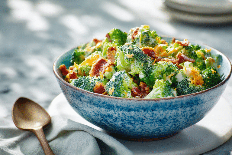 Broccoli Cheddar Salad