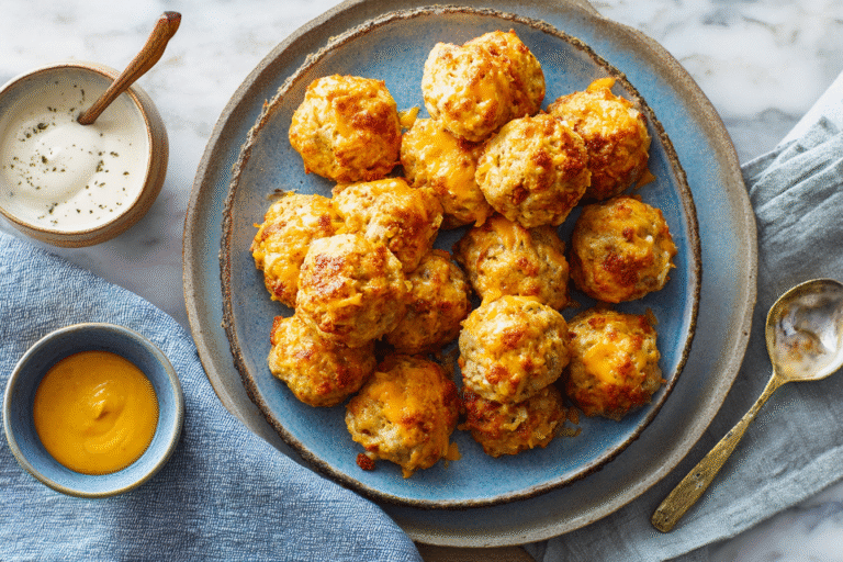 Cream Cheese Sausage Balls