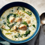 Creamy Chicken and Spinach Soup
