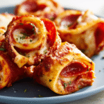Easy Keto Pizza Roll Ups
