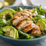 Grilled Chicken and Avocado Salad
