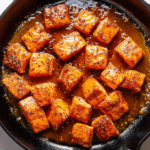 Hot Honey Salmon Bites