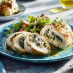 Kale and Feta Stuffed Chicken
