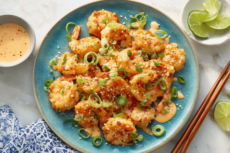 Keto Bang Bang Shrimp