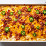 Jalapeno Popper Chicken Casserole