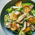 Keto Caesar Salad with Parmesan Crisps recipe