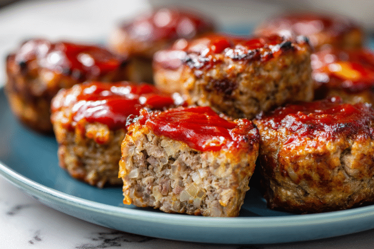 Keto Mini Meatloafs recipe