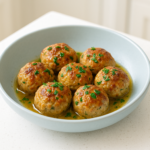 Keto Garlic Butter Meatballs